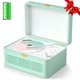thumbnail image 1 of Reproductor de CD portátil Gueray Bluetooth 3600mAh Radio con Control Remoto, 1 of 9
