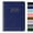 Blue, variant on Bxaolu 2026 Weekly and Monthly Planner - From January 2026 - December 2026, 6" x 8.5" Daily Agenda Planner with Monthly Tabs, Note Pages, Pockets, Bookmark, Gray