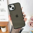 thumbnail image 2 of for iPhone 12 for iPhone 12 Pro Phone Case, Neon Clear Fluorescent Transparent Case,Soft Slim Bumper Protective Case for iPhone 12 for iPhone 12 Pro 6.1 inches - Black, 2 of 10