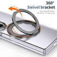 thumbnail image 3 of Funda transparente con anillo giratorio YQODSZ para Samsung Galaxy Z Fold 6, 3 of 7