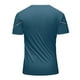 thumbnail image 3 of pstuiky camisetas de manga corta para hombre, Blusa informal de verano para hombre, color liso, con botones, cuello alto, bolsillo, manga corta y cuello vuelto ropa de hombre xxxxl, 3 of 3