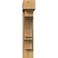 thumbnail image 2 of Ekena Millwork 7 1/2"W x 38"D x 38"H Balboa Block Smooth Bracket w/ Offset Brace, Western Red Cedar, 2 of 25
