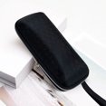thumbnail image 4 of Kripyery Sunglasses Box Luxury Anti-impact Wide Application Fashion Stylish Birthday Gift EVA Black Zipper Glasses Case for Office, 4 of 8