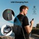 thumbnail image 3 of HEROIC KNIGHT Sling Mochila Cruzada, Impermeable, con Puerto de Carga USB, Antirrobo, para Tableta de 9.7 Pulgadas, Negro, 3 of 7