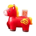 thumbnail image 3 of Figura de caballo, figura de Feng Shui chino, estatua de resina animal, decoración de escritorio A, 3 of 8