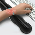thumbnail image 4 of Soft Keyboard Wrist Rest Pad, 14.17" Comfort Cool Silicone Gel Cushion, Typing Gaming Wrist Pain Relief Support Pad for MacBook Magic Keyboard Other Keyboards Office & Home Accessories, 4 of 6