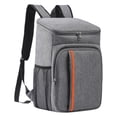 thumbnail image 1 of Almencla Insulated Backpack Accessory Large Capacity Oxford Cloth Zipper Closure Outdoor Gray, 1 of 8