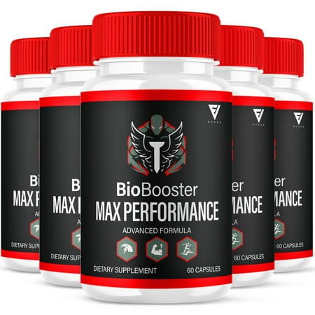 (5 Pack) BioBooster Capsules Bio Booster Maximum Strength Supplement, Bio Booster Overall Wellness Multivitamin (300 Capsules)