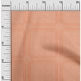 thumbnail image 2 of oneOone Cotton Cambric Orange Fabric Geometric Sewing Material Print Fabric By The Yard 42 Inch Wide, 2 of 4