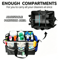thumbnail image 7 of Large Cleaning Caddy Bag,Wearable Cleaning Caddy Supplies Organizer with Handle & Shoulder Straps for Cleaners, Housekeeper, car caddy organizer, 7 of 7