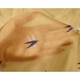thumbnail image 4 of oneOone Silk Tabby Fabric Arrow Ikat Print Fabric By Yard 42 Inch Wide, 4 of 4