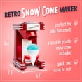 thumbnail image 2 of Nostalgia RSM702 Moule Rétro pour Cône de Neige Simple, 2 of 5