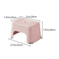 thumbnail image 3 of Avdolw Non-Slip Thickened Plastic Bathroom Stool,Multi-Purpose Stepping Stool for Home, Outdoor & Camping,Durable & Lightweight Low Seat, 3 of 6