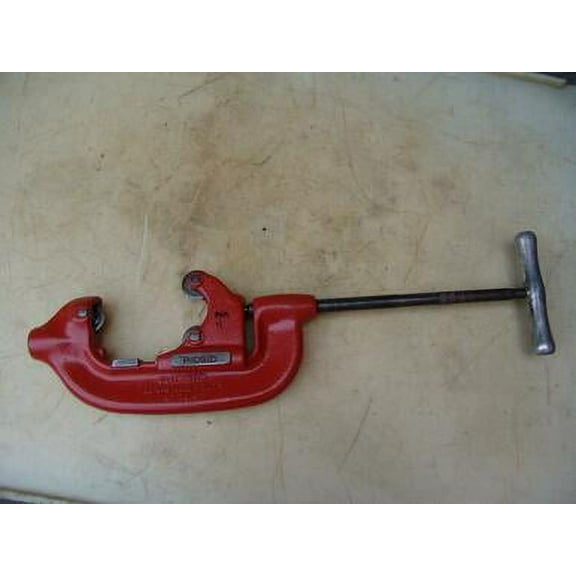 RIDGID 4-S  PIPE CUTTER 2 to 4 inch WORKS GREAT  #4