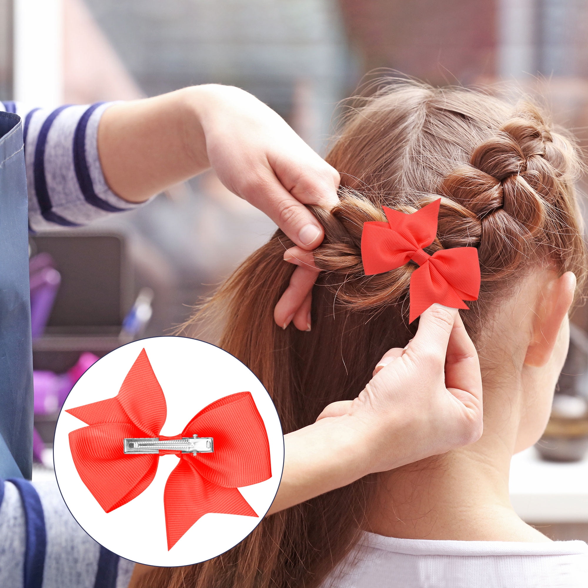 4pcs Bow Hair Clip - Yahoo Shopping