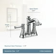 thumbnail image 2 of Belfield Brushed Nickel Two-handle Bathroom Faucet, 2 of 7