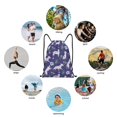 thumbnail image 6 of Daiia Cute Dog Pattern Drawstring Backpack, Gym Bag, Lightweight Backpack, Water-Resistant Bag Travel Sports Backpack, Fitness Bag, Yoga Bag-Small, 6 of 6