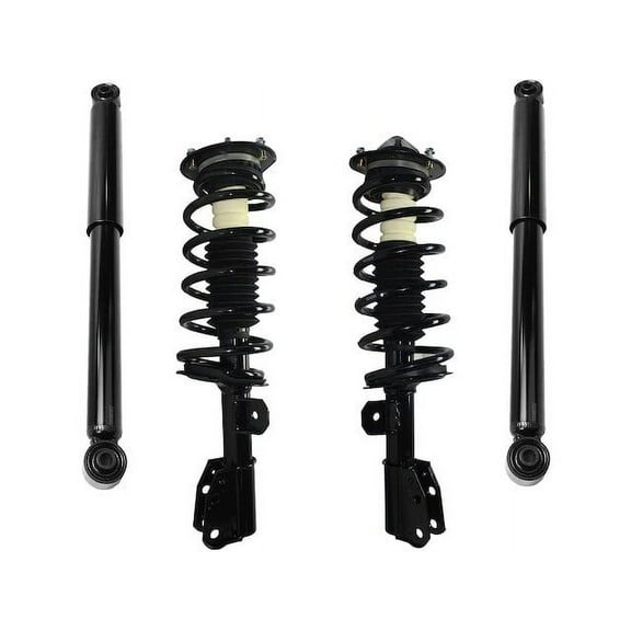 Front and Rear Suspension Strut and Shock Absorber Assembly Kit - Compatible with 2002 - 2007 Saturn Vue 2003 2004 2005 2006