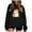 Black, variant on DianGeFu Womens Hoodies Pullover Plus Size Loose Long Sleeve Blouse Round Neck Sweatshirts for 2024 Halloween Fashion Casual(Orange,L)