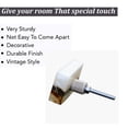 thumbnail image 3 of Perilla Home Set of 6 Rectangle MOP Wooden Cabinet Knobs Decorative Antique Knobs for Home Kitchen Cabinet Hardware Cupboard Door Dresser Wardrobe and Drawer Pull Handle, 3 of 6