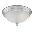 thumbnail image 3 of Westinghouse 6344500 Two-Light Indoor Flush Ceiling Fixture, Oil Rubbed Bronze Finish with Frosted Swirl Glass, 2-Pack, 3 of 5