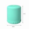 thumbnail image 3 of Bluetooth Speaker under $5! kkbbma Mini Bluetooth Speaker, Portable Wireless USB/TF Card Speaker, 5W Stereo Sound, 300mAh Battery, Type-C Charging, Compact Design, 3 of 9