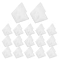 thumbnail image 3 of 100pcs Plastic Drawer Support Bracket Wedges with Screws for Cabinet Bottom Reinforcement and Furniture Angle Stabilizers, 3 of 6