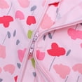 thumbnail image 6 of ATAIKU Infant Baby Girls 2 Way Zipper Romper Toddler Girls Cotton Jumpsuit Newborn Short Sleeve One-piece Sleeper 3M-3T, Tulip, 6 of 8