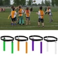thumbnail image 2 of Football Waist Flag Bright Color Tear-resistant Adjustable Competition Training PVC American Soccer Waist Flag for Sports, 2 of 7