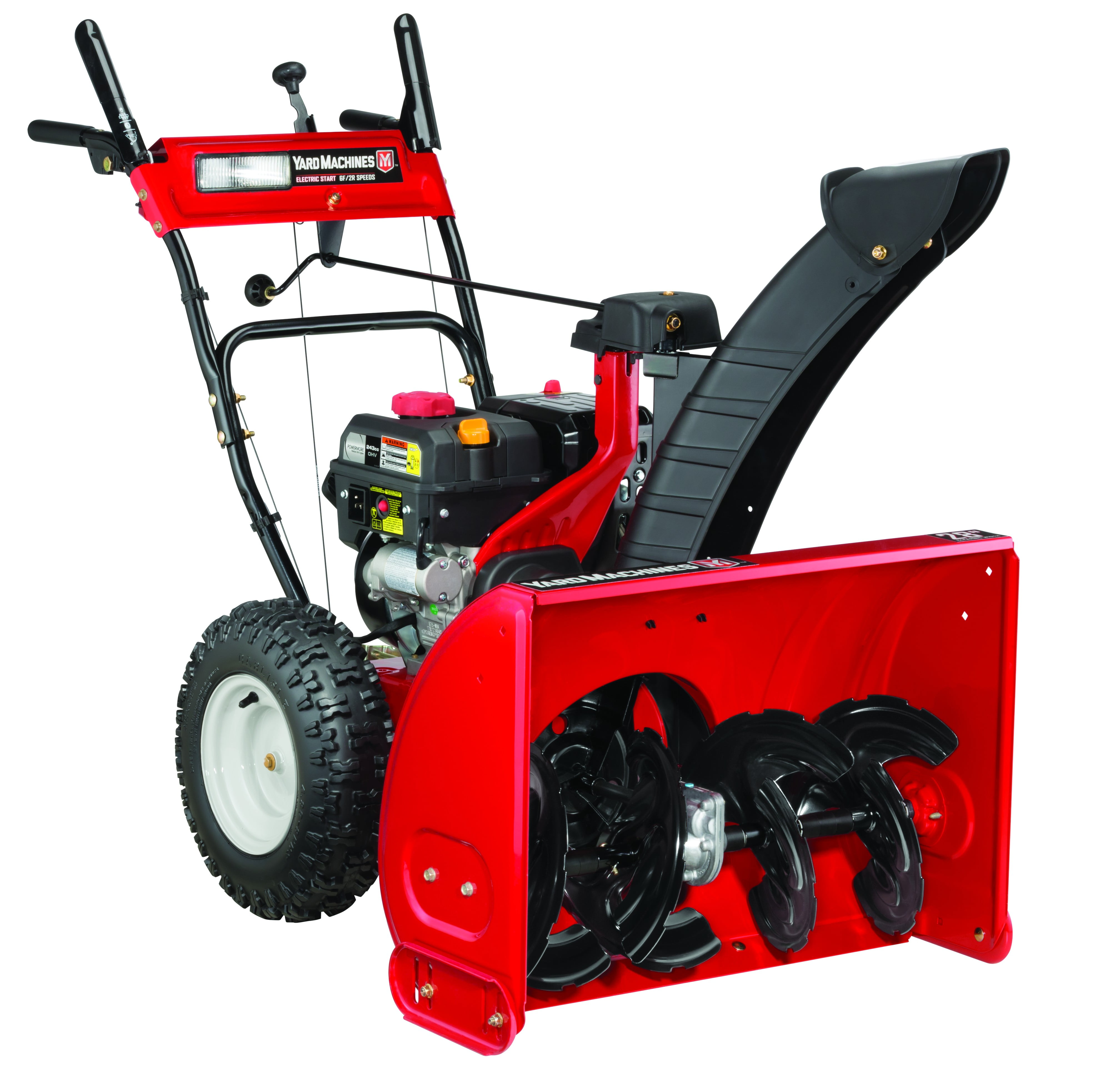 Yard Machines 28" 243cc Two-Stage Snow Blower with Electric Start