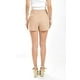 thumbnail image 3 of Short falda con lazo Roman Fashion /Juvenil, 09148 (Cafe) cafe M, 3 of 5