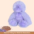 Gorilla Microwave Heating Pad Stuffed Animal for Cramps, Pain & Stress
