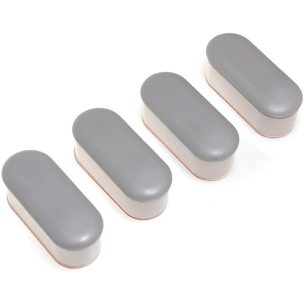 4 piece Universal Toilet Seat Bumper Kit, comes with Strong Adhesive