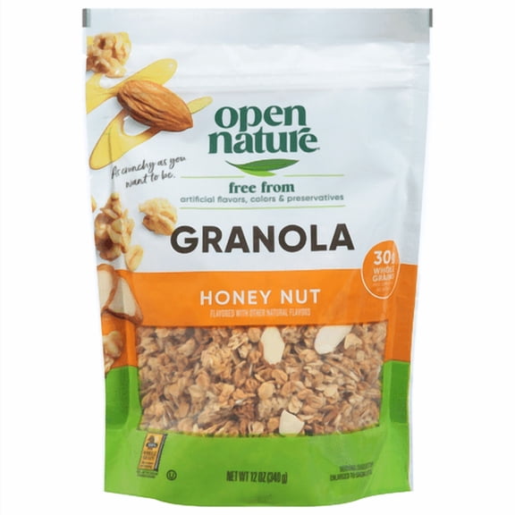 O N Granola Honey Nut Whole Grain 12 oz
