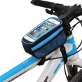 thumbnail image 2 of Bicicleta bicicleta ciclismo cuadro de bicicleta tubo delantero impermeable teléfono móvil blue5.0inch Tmvgtek Nuevos Originales, 2 of 5