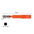 thumbnail image 2 of nipocaio Ratchet Wrench Driver Installation Mini Screw Screwdriver Bit High Quality. (silver+orange)(1pcs), 2 of 4