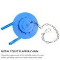 thumbnail image 3 of 5pcs Replaceable Toilet Flapper Chain Stainless Steel Toilet Flapper Lift Chain, 3 of 8