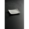 thumbnail image 3 of 10 Strawberry Street Simply White 6" Coupe Square Ceramic Appetizer Plate, Set of 6, 3 of 6