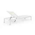 thumbnail image 6 of Mitchell Outdoor Chaise Lounge, Set of 2, White, 6 of 11