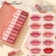 thumbnail image 5 of Juego de 10 mini lápices labiales de colores que no se decoloran, maquillaje de frutas, caja de 3,5 ml x 10 lápices labiales., 5 of 9
