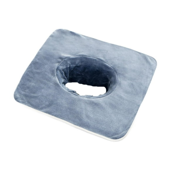 Toalla de spa con orificio para la cara, sábanas para s, suaves, reutilizables, sábanas para salón de belleza, funda protectora para cama de azul