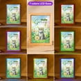 thumbnail image 3 of British Shorthair Hello Spring Time Flower Floral Nature Acrylic Plaque with Wood Photo Frame Box Cat Lover Kitten Owner Gifts Light Box - 02031, 3 of 5