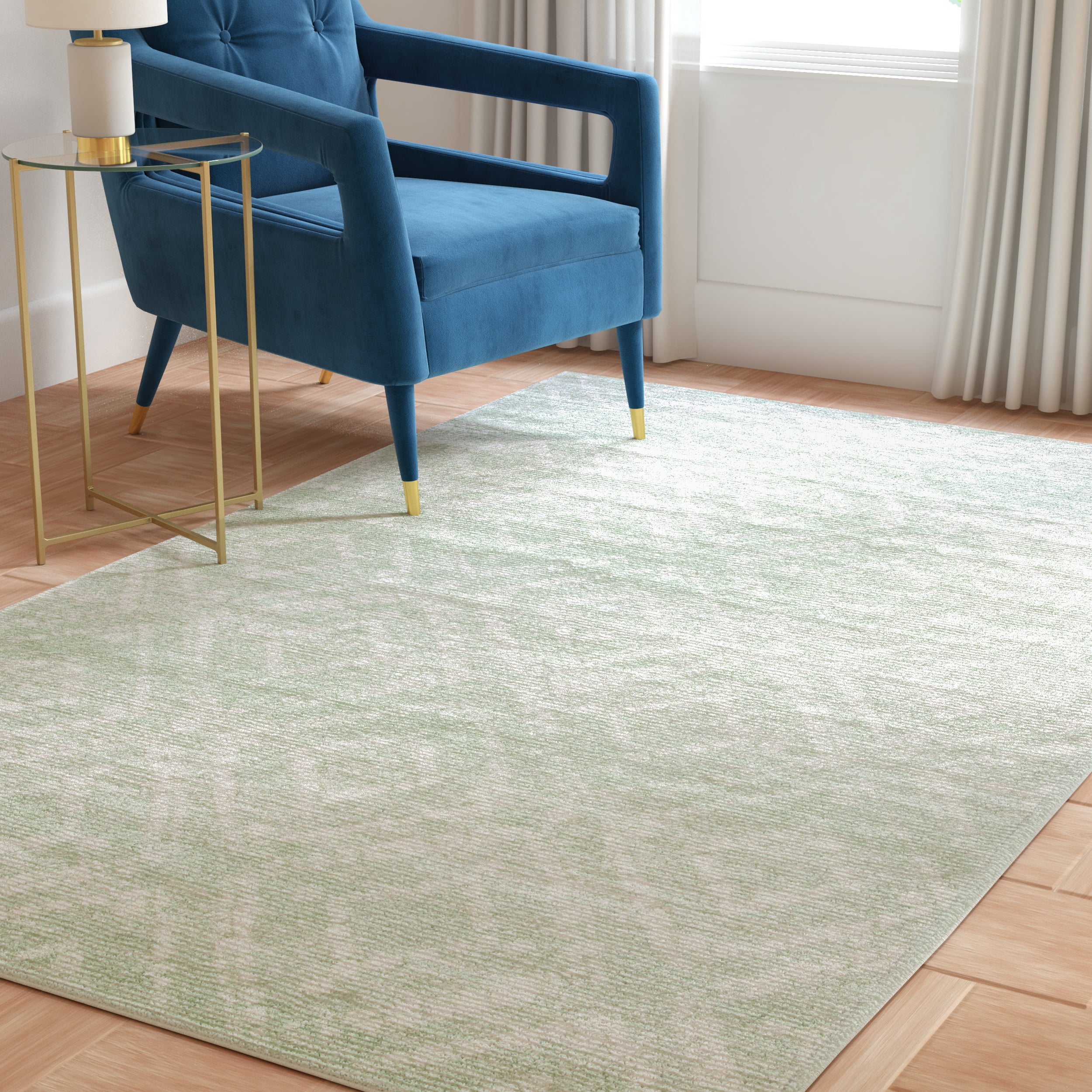 Safavieh Adirondack Lecia Geometric Area Rug, Green/Ivory, 5'1" x 7'6"
