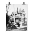 thumbnail image 2 of Print: Man, Woman, and Boy Standing in Front of House, circa 1900-1920, 2 of 4