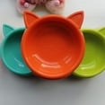 thumbnail image 6 of Happy Date Pet Food Bowl Cat Face Shape, Food and Water Non Slip Anti Skid Stackable Pet Puppy Dishes for Small Dogs and Cat, 6 of 7