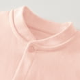 thumbnail image 6 of CAUYDY Baby Girls Romper Newborn Clothes Fall Winter Preemie Long Sleeve Bodysuit Infant Girl Pajamas Toddler Sleepwear 6 9 12 18 Months Sizes 10-16 Months,Pink, 6 of 9