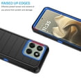 thumbnail image 4 of For Motorola Edge 2025 Case with Holster Belt Clip, Military Grade Drop Tested Full Body Protection Shockproof Heavy Duty Kickstand Cell Phone Case Defender Cover for Motorola Edge 2025 - Blue, 4 of 10