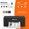 thumbnail image 2 of Rongta 4x6 Bluetooth Thermal Shipping Label Printer, Wireless Shipping Label Maker | Compatible with Windows/Mac/Android/iOS (Black), 2 of 8