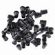thumbnail image 4 of 50 Uds. Soporte de Clip de soporte de diodo de casquillo de lámpara LED de nailon negro-5mm, 4 of 10