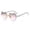 Light Pink#615-164, variant on Heart Cut Polarized Sports Glasses Unisex PC Lightweight Eyewear Anti-Glare UV Protection Shades for Running Climbing Baseball Driving